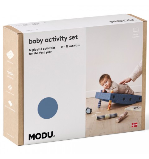 MODU - Baby activity set | Deep Blue / Sky Blue